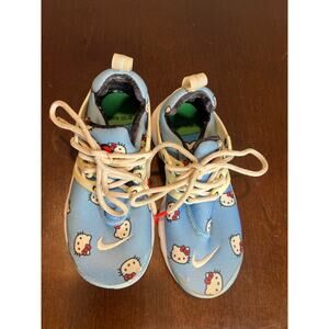 Nike Girls Presto x Hello Kitty University Blue Sneakers DH7780-402 ~ Size 13C